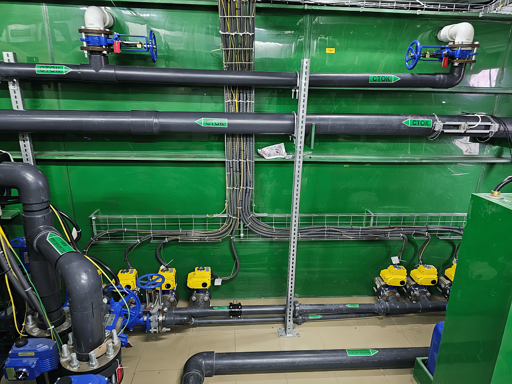 Поверхностный сток с противообледенительных площадок — 1296 м³/сутки — аэропорт, Иркутская обл., г. Братск